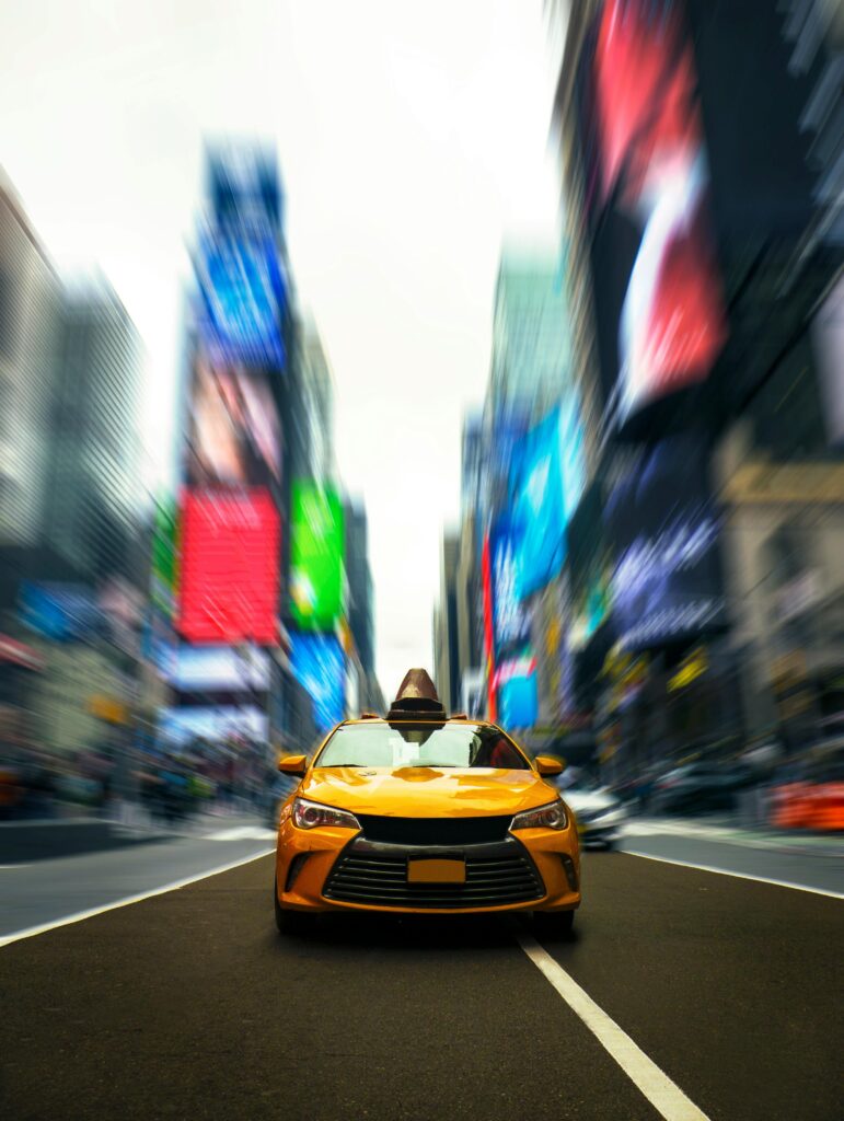 taxi in new york city